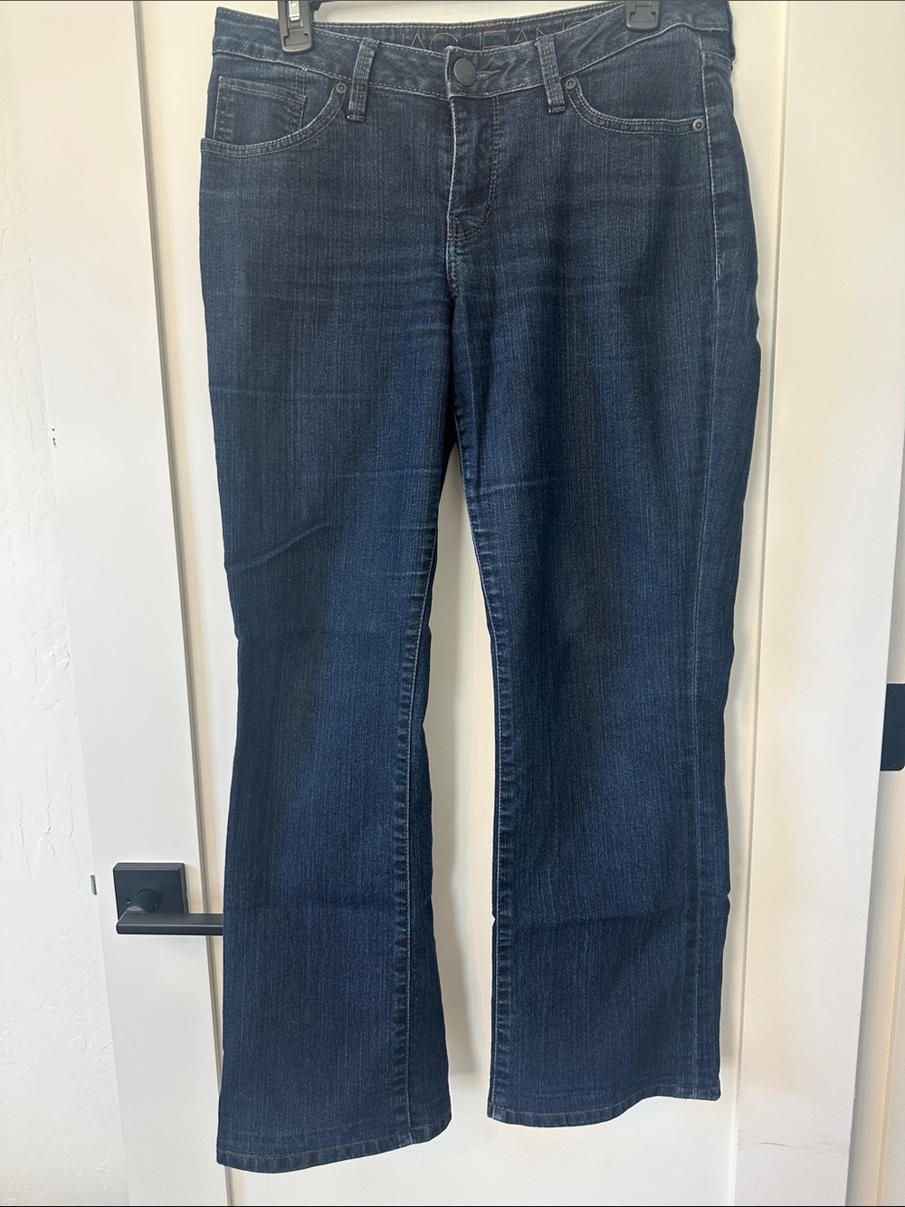 Jag Jeans Wide-Leg Jeans in Dark Blue Wash
